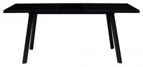 Стол ФИН 120 Черный, стекло/Черный каркас М-City в Красноуральске - krasnouralsk.ok-mebel.com | фото 8