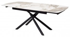 Стол RIVOLI 140 GLOSS LUXURY PANDORA SOLID CERAMIC / BLACK, ®DISAUR в Красноуральске - krasnouralsk.ok-mebel.com | фото 7