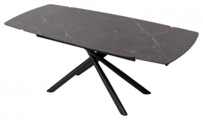 Стол RIVOLI 140 MATT BLACK MARBLE SOLID CERAMIC / BLACK, ®DISAUR в Красноуральске - krasnouralsk.ok-mebel.com | фото 3