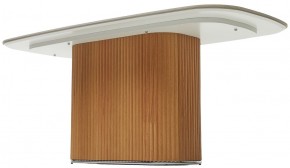 Стол TAMPA 180 цвет БЕЛЫЙ МРАМОР M326, керамика / Каркас OAK, ®DISAUR в Красноуральске - krasnouralsk.ok-mebel.com | фото 8