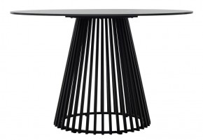 Стол TERNI 120 MATT BLACK MARBLE SOLID CERAMIC Черный мрамор матовый, керамика /Черн.каркас, ®DISAUR в Красноуральске - krasnouralsk.ok-mebel.com | фото 7