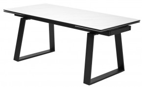 Стол VASTO 180 MARBLES KL-99 Белый мрамор матовый, итальянская керамика/ черный каркас, ®DISAUR в Красноуральске - krasnouralsk.ok-mebel.com | фото 4