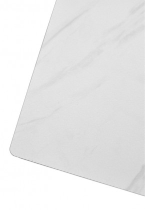 Стол VASTO 180 MARBLES KL-99 Белый мрамор матовый, итальянская керамика/ черный каркас, ®DISAUR в Красноуральске - krasnouralsk.ok-mebel.com | фото 7