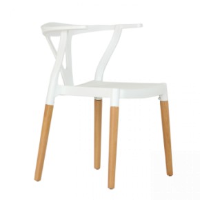 Стул Barneo N-218 Wishbone интерьерный кухонный белый в Красноуральске - krasnouralsk.ok-mebel.com | фото