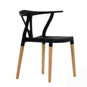 Стул Barneo N-218 Wishbone интерьерный кухонный черный в Красноуральске - krasnouralsk.ok-mebel.com | фото