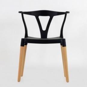 Стул Barneo N-218 Wishbone интерьерный кухонный черный в Красноуральске - krasnouralsk.ok-mebel.com | фото 3