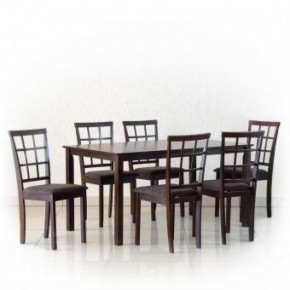 Стул Barneo S-3 (вельвет т-коричневый, венге) в Красноуральске - krasnouralsk.ok-mebel.com | фото 5
