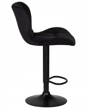 Стул барный DOBRIN BARNY BLACK, черный велюр (MJ9-101) в Красноуральске - krasnouralsk.ok-mebel.com | фото 3