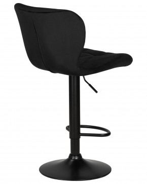 Стул барный DOBRIN BARNY BLACK, черный велюр (MJ9-101) в Красноуральске - krasnouralsk.ok-mebel.com | фото 4