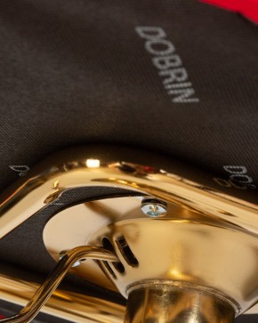 Стул барный DOBRIN CHARLY GOLD, красный велюр (MJ9-45) в Красноуральске - krasnouralsk.ok-mebel.com | фото 10