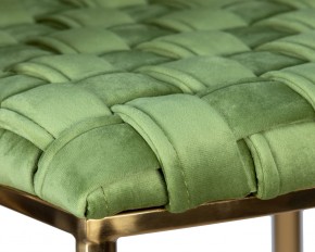 Стул барный DOBRIN EMMA GOLD, зеленый велюр (VF-08) в Красноуральске - krasnouralsk.ok-mebel.com | фото 8