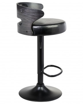 Стул барный DOBRIN FRED BLACK, чёрное дерево, чёрный в Красноуральске - krasnouralsk.ok-mebel.com | фото 2