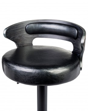 Стул барный DOBRIN FRED BLACK, чёрное дерево, чёрный в Красноуральске - krasnouralsk.ok-mebel.com | фото 6