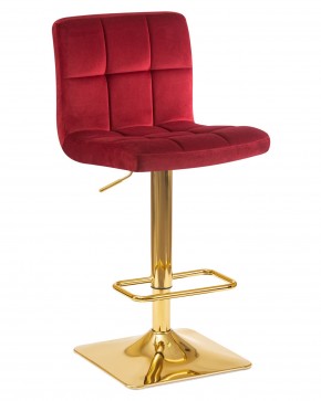 Стул барный DOBRIN GOLDIE, бордовый велюр (MJ9-43) в Красноуральске - krasnouralsk.ok-mebel.com | фото