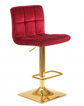 Стул барный DOBRIN GOLDIE, бордовый велюр (MJ9-43) в Красноуральске - krasnouralsk.ok-mebel.com | фото 2