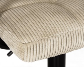 Стул барный DOBRIN KRUGER ARM BLACK, бежевый вельвет (LAR-E2041-04) в Красноуральске - krasnouralsk.ok-mebel.com | фото 7