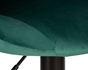 Стул барный DOBRIN LOGAN BLACK, зеленый велюр (MJ9-88) в Красноуральске - krasnouralsk.ok-mebel.com | фото 7