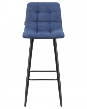 Стул барный DOBRIN NICOLE, черные матовые ножки, синяя ткань (UF860-14B) в Красноуральске - krasnouralsk.ok-mebel.com | фото 6