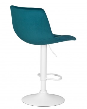 Стул барный DOBRIN TAILOR WHITE, морской волны велюр (MJ9-99) в Красноуральске - krasnouralsk.ok-mebel.com | фото 4
