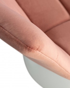Стул барный DOBRIN TAILOR WHITE, пудрово-розовый велюр (MJ9-32) в Красноуральске - krasnouralsk.ok-mebel.com | фото 7