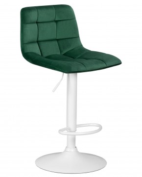 Стул барный DOBRIN TAILOR WHITE, зеленый велюр (MJ9-88) в Красноуральске - krasnouralsk.ok-mebel.com | фото 2