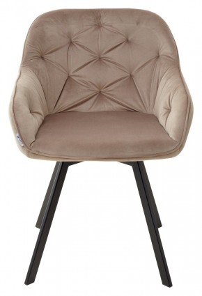 Стул GALE 360 град. поворот. BLUVEL-40 BEIGE, велюр/ черный каркас, М-City в Красноуральске - krasnouralsk.ok-mebel.com | фото 6