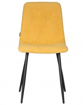 Стул обеденный DOBRIN CHILLY ROMBO, Горчичный Simple 15, основание черное в Красноуральске - krasnouralsk.ok-mebel.com | фото 6