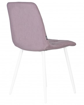Стул обеденный DOBRIN CHILLY ROMBO, Лавандовый Simple 48, основание белый в Красноуральске - krasnouralsk.ok-mebel.com | фото 4