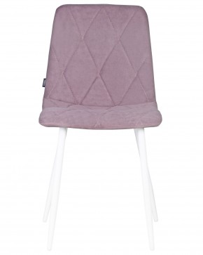 Стул обеденный DOBRIN CHILLY ROMBO, Лавандовый Simple 48, основание белый в Красноуральске - krasnouralsk.ok-mebel.com | фото 6