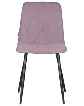 Стул обеденный DOBRIN CHILLY ROMBO, Лавандовый Simple 48, основание черное в Красноуральске - krasnouralsk.ok-mebel.com | фото 6
