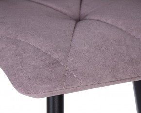 Стул обеденный DOBRIN CHILLY ROMBO, Лавандовый Simple 48, основание черное в Красноуральске - krasnouralsk.ok-mebel.com | фото 7