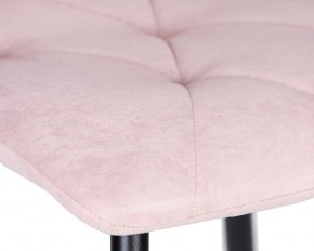 Стул обеденный DOBRIN CHILLY ROMBO, Розовый Simple 03, основание черное в Красноуральске - krasnouralsk.ok-mebel.com | фото 7