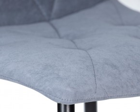 Стул обеденный DOBRIN CHILLY ROMBO, Серо-голубой Simple 26, основание черное в Красноуральске - krasnouralsk.ok-mebel.com | фото 9