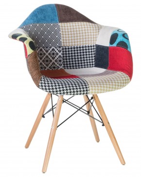 Стул обеденный DOBRIN DAW PATCHWORK, цвет сиденья мозаика в Красноуральске - krasnouralsk.ok-mebel.com | фото