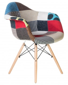 Стул обеденный DOBRIN DAW PATCHWORK, цвет сиденья мозаика в Красноуральске - krasnouralsk.ok-mebel.com | фото 2