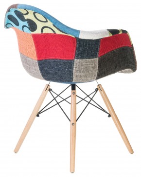 Стул обеденный DOBRIN DAW PATCHWORK, цвет сиденья мозаика в Красноуральске - krasnouralsk.ok-mebel.com | фото 4