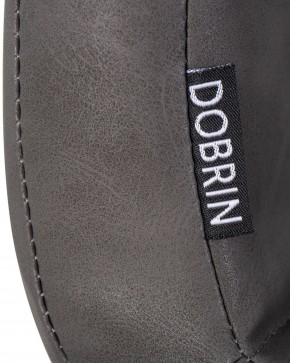Стул обеденный DOBRIN MARK, черные ножки, серая антрацитовая винтажная экокожа (RU-08) в Красноуральске - krasnouralsk.ok-mebel.com | фото 9