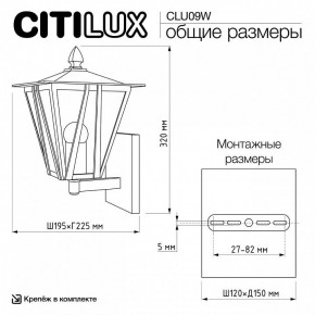 Светильник на штанге Citilux FORTS CLU09W в Красноуральске - krasnouralsk.ok-mebel.com | фото 9