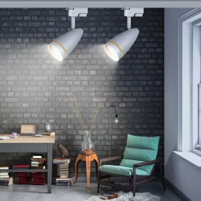 Светильник на штанге Эра  TR49 - GU10 WH в Красноуральске - krasnouralsk.ok-mebel.com | фото 2