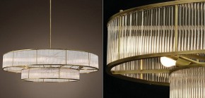 Светильник на штанге Imperiumloft RH Marais Round Chandelier 40,2668 в Красноуральске - krasnouralsk.ok-mebel.com | фото 2