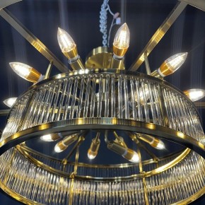 Светильник на штанге Imperiumloft RH Marais Round Chandelier 40,2668 в Красноуральске - krasnouralsk.ok-mebel.com | фото 5
