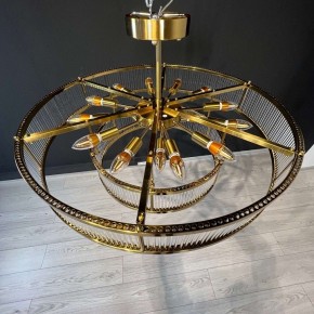 Светильник на штанге Imperiumloft RH Marais Round Chandelier 40,2668 в Красноуральске - krasnouralsk.ok-mebel.com | фото 8