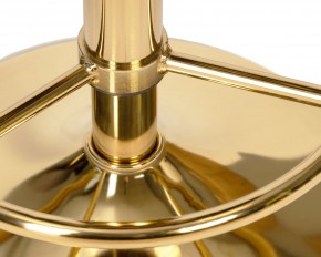 Табурет барный DOBRIN BRUNO GOLD, пудрово-розовый велюр (MJ9-32) в Красноуральске - krasnouralsk.ok-mebel.com | фото 3
