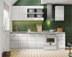 ТЕХНО-2 Кухонный гарнитур 2,0 в Красноуральске - krasnouralsk.ok-mebel.com | фото 2