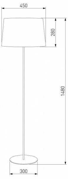 Торшер TK Lighting Maja 2919 Maja в Красноуральске - krasnouralsk.ok-mebel.com | фото 2