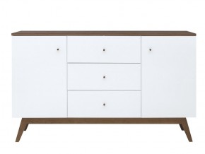 Тумба KOM2D3S (МС Хеда) белый в Красноуральске - krasnouralsk.ok-mebel.com | фото