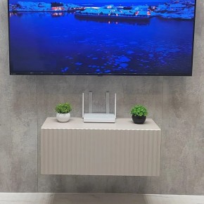 Тумба подвесная под ТВ LINES MTV1-MA 750 Бежевый (Леда-М 10.1.5) в Красноуральске - krasnouralsk.ok-mebel.com | фото 5