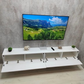 Тумба подвесная под ТВ LINES MTV4-MA 1150 Белый матовый (Белый-M 10.1.2) в Красноуральске - krasnouralsk.ok-mebel.com | фото 11