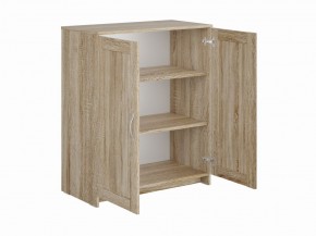 Тумба СИРИУС двухдверная, цвет Дуб Сонома в Красноуральске - krasnouralsk.ok-mebel.com | фото 2