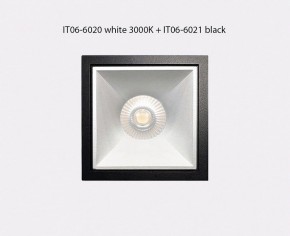 Встраиваемый светильник Italline IT06-6020 IT06-6020 white 3000K + IT06-6021 white в Красноуральске - krasnouralsk.ok-mebel.com | фото 3